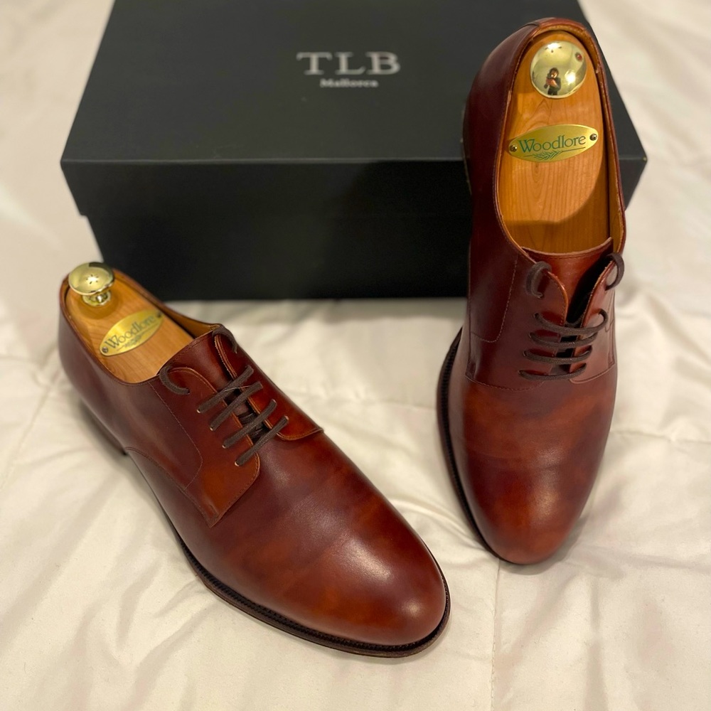 TLB Mallorca Museum Brown Derby Custom Order size 8G UK or 9EE US.
